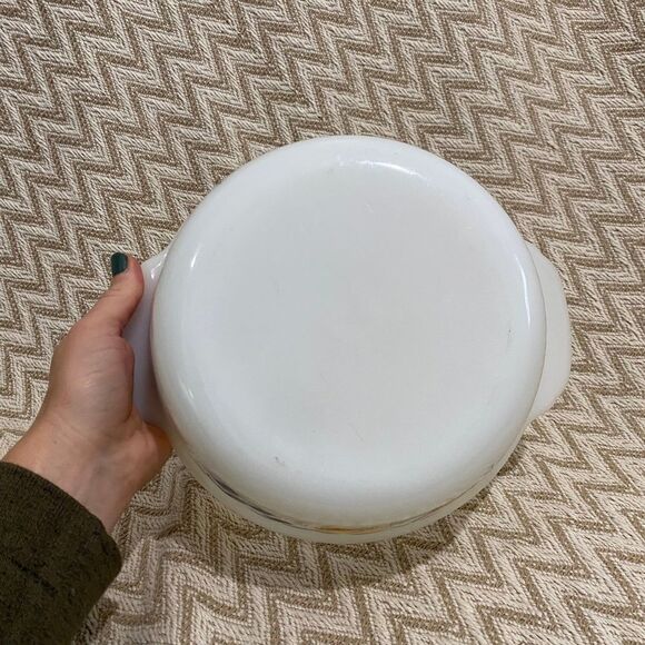 Anchor Hocking Fire King Gay Fad Fruits 2 QT Casserole Dish - Picture 9 of 9